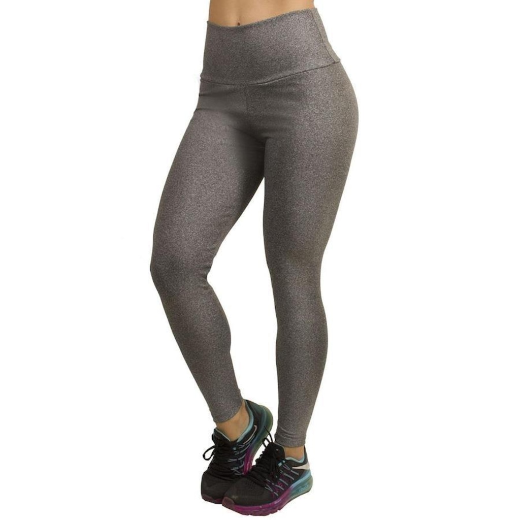 Calça Legging Vekyo Lisa Cós Alto Cintura Alta - Feminina