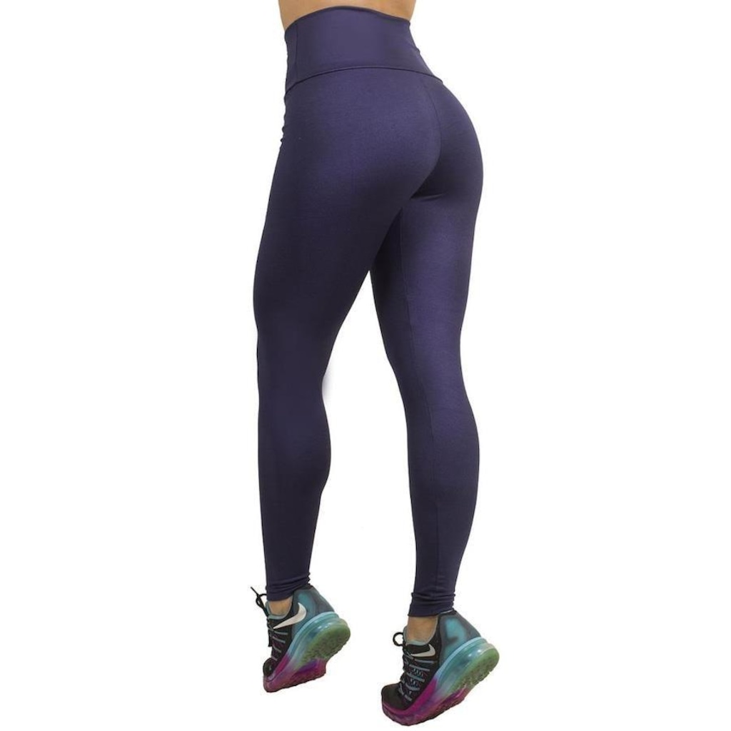 Imagem 2 do produto Calça Legging Vekyo Lisa Cós Alto Cintura Alta - Feminina
