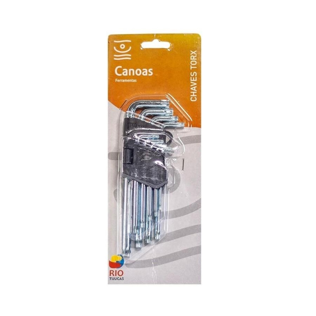Jogo de Chaves Hexagonal Canoas Torx - 9 Unidades - Foto 1