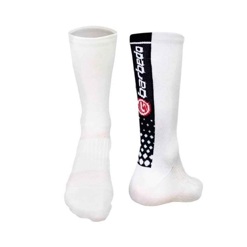 Meia Cano Alto Barbedo de Ciclismo Fusion Cano 18 cm - Foto 1