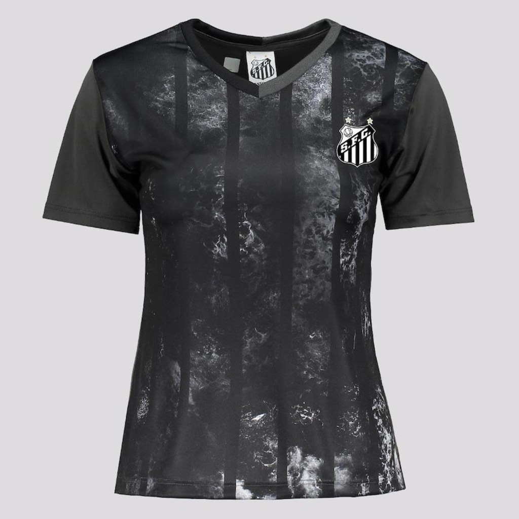 Camisa Futfanatics Santos Chess - Feminina - Foto 1