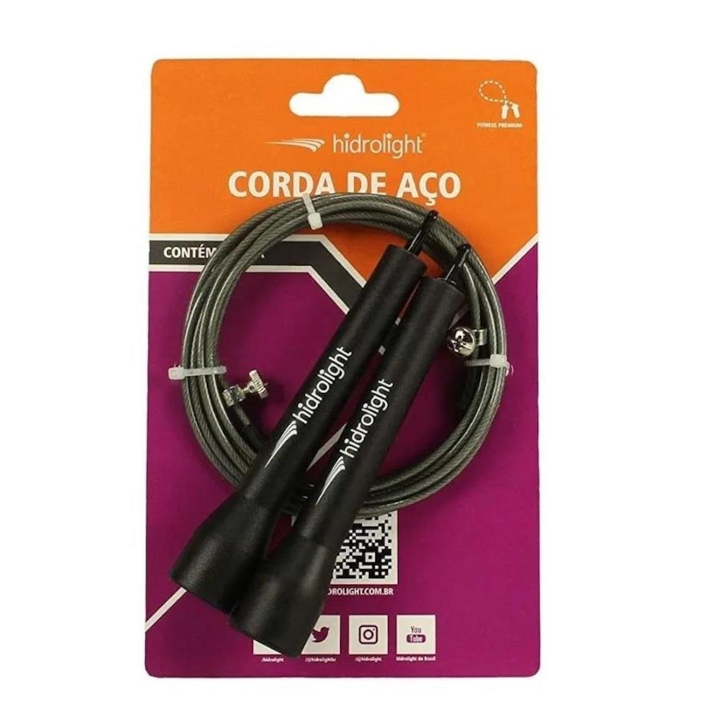 Imagem 2 do produto Corda de Pular Hidrolight FL32 Speed Rope - 275 cm