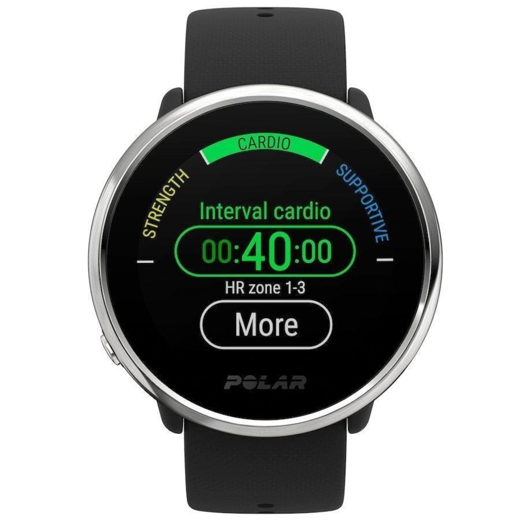 Relógio Multiesportivo Polar Ignite com GPS M/G - Unissex - Foto 1