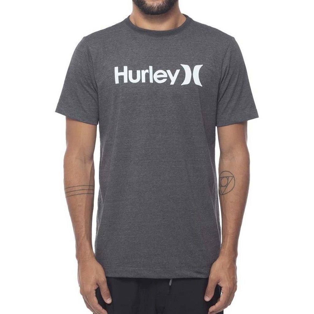 Camiseta Hurley O&O Solid - Masculina - Foto 1