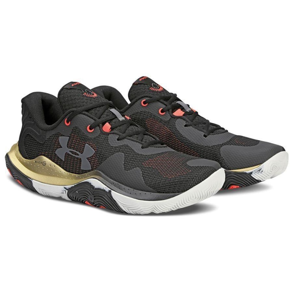 Imagem 2 do produto Kit Tênis Under Armour Buzzer + Meia Cano Alto com 3 Pares - Masculino