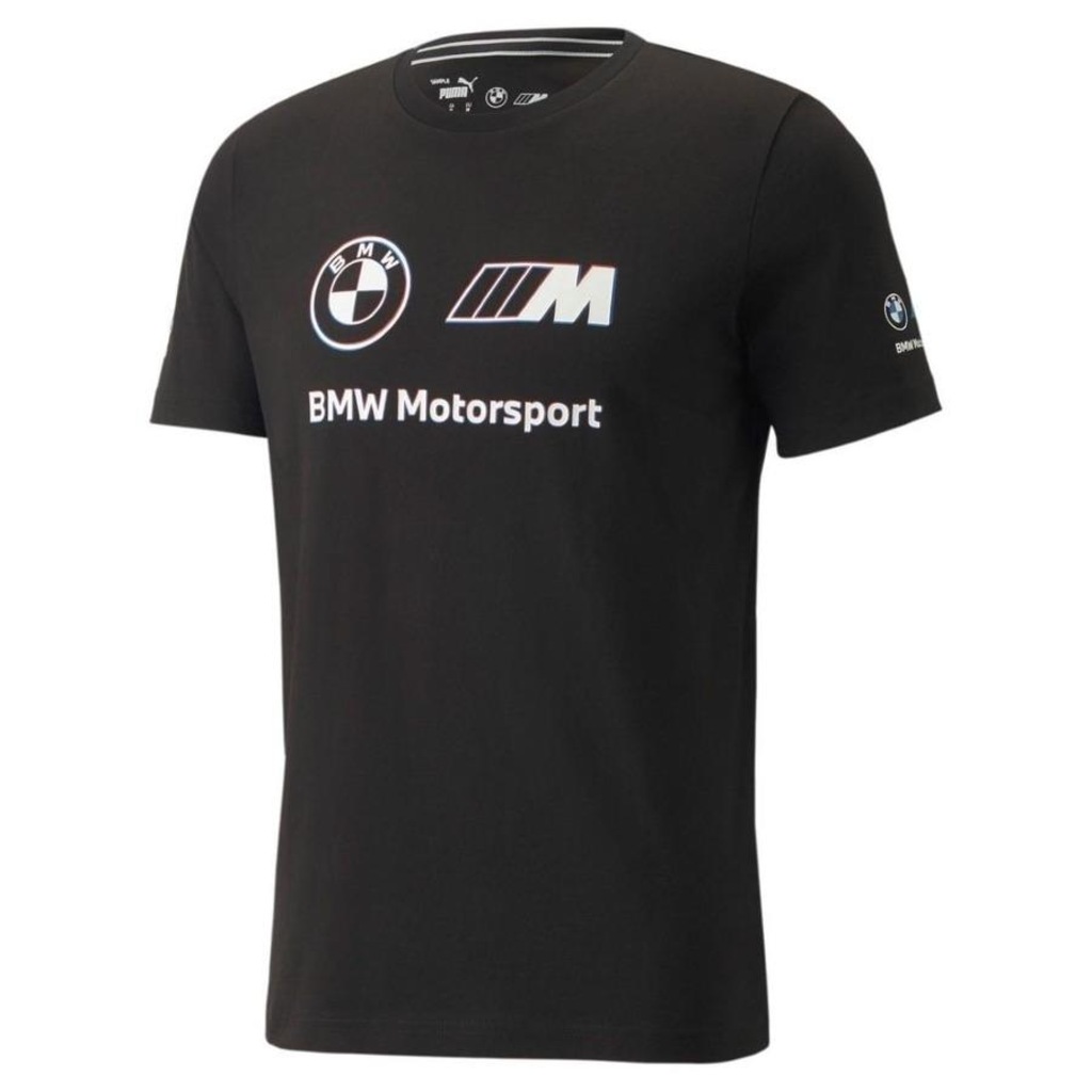 Camiseta Puma Bmw mms Logo Tee - Masculina - Foto 1