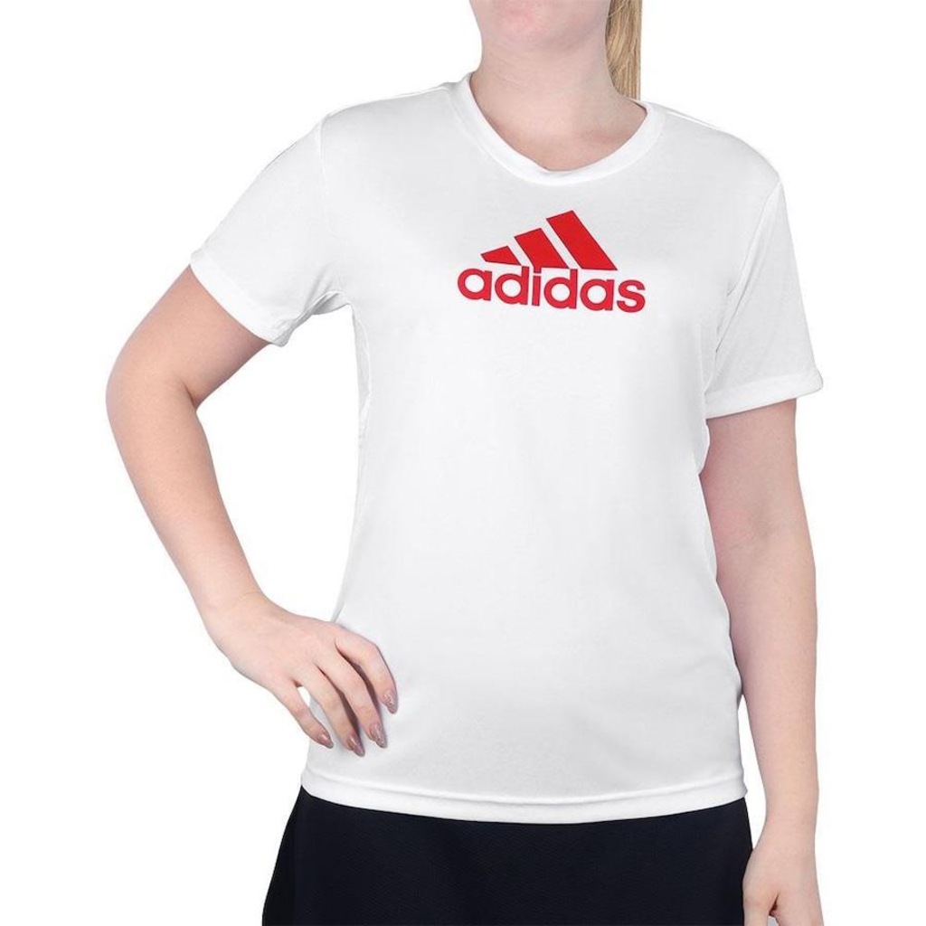 Camiseta adidas Logo Designed 2 Move - Feminina - Foto 1