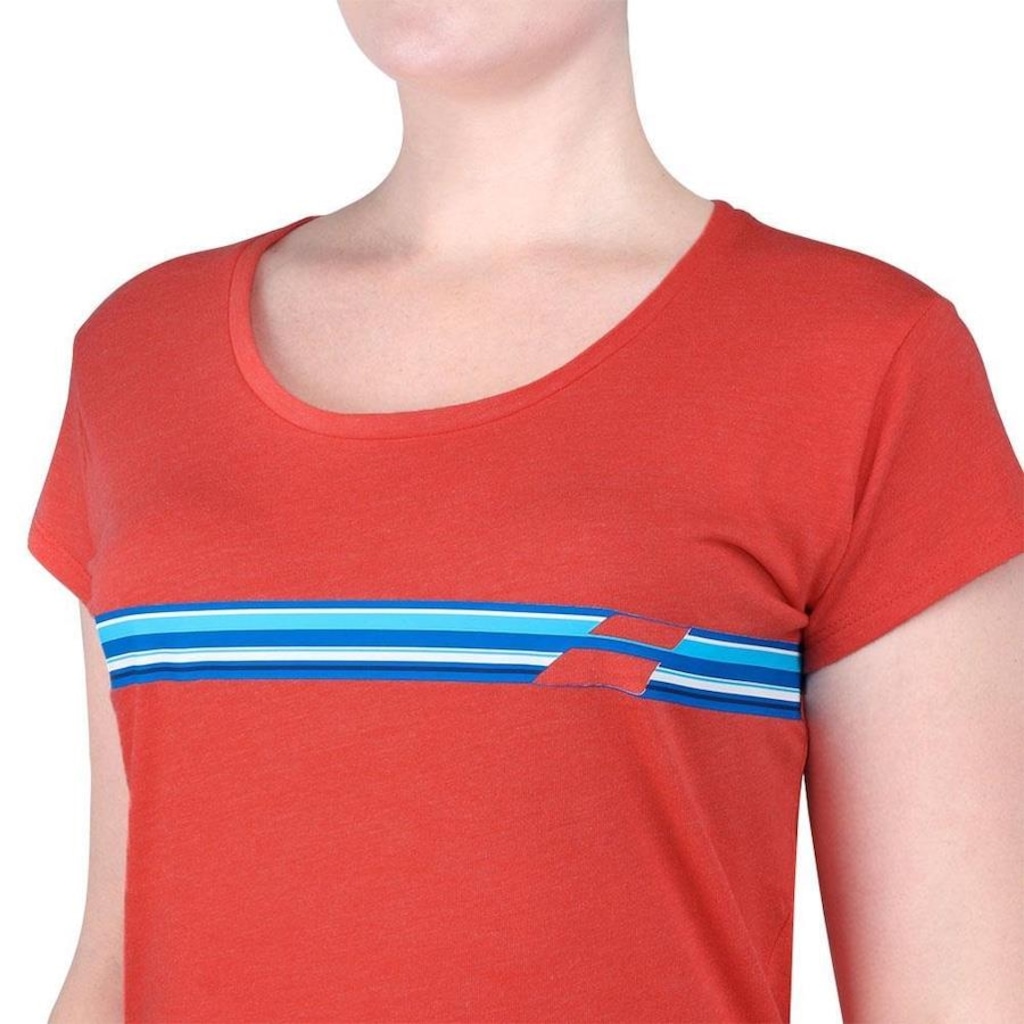 Imagem 3 do produto Camiseta Babolat Exercise Stripes - Feminina