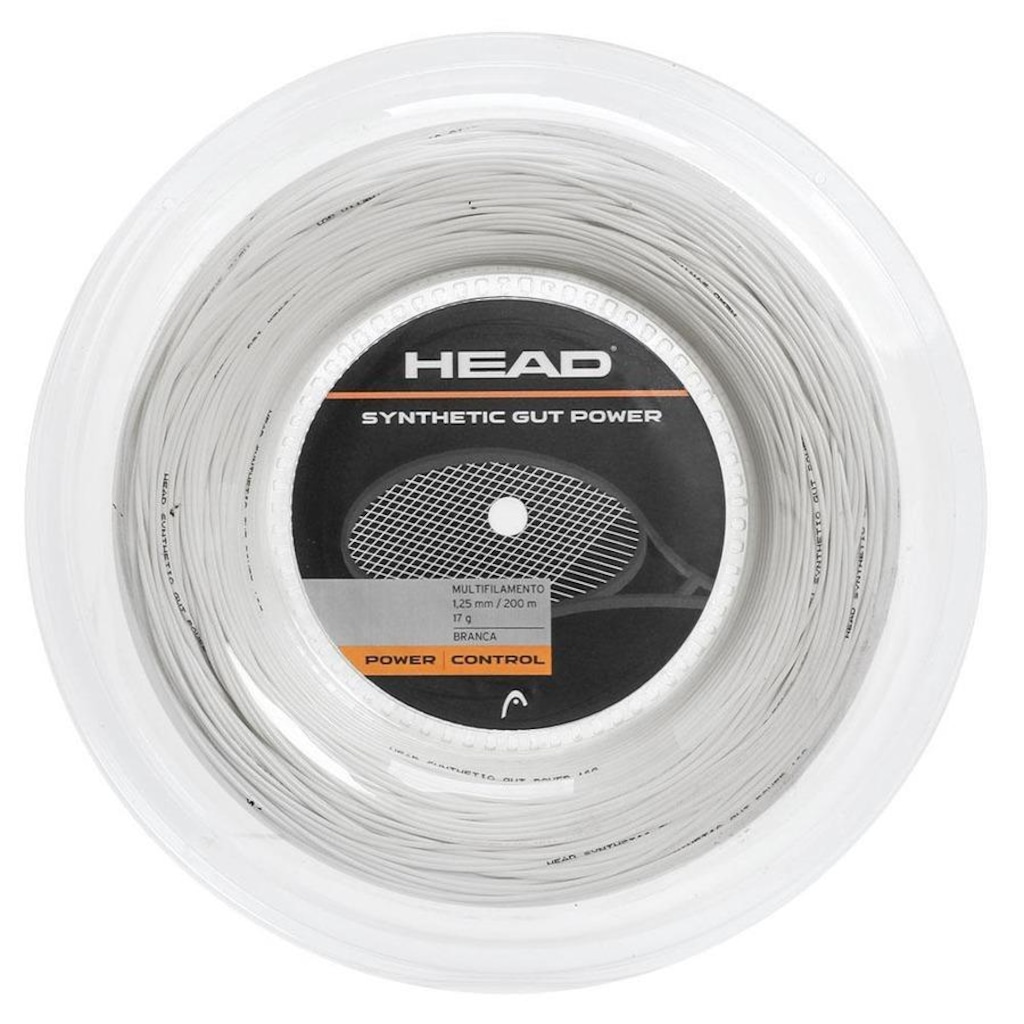 Corda Head Synthetic Gut Power 17L 1.25mm Rolo com - 200 Metros