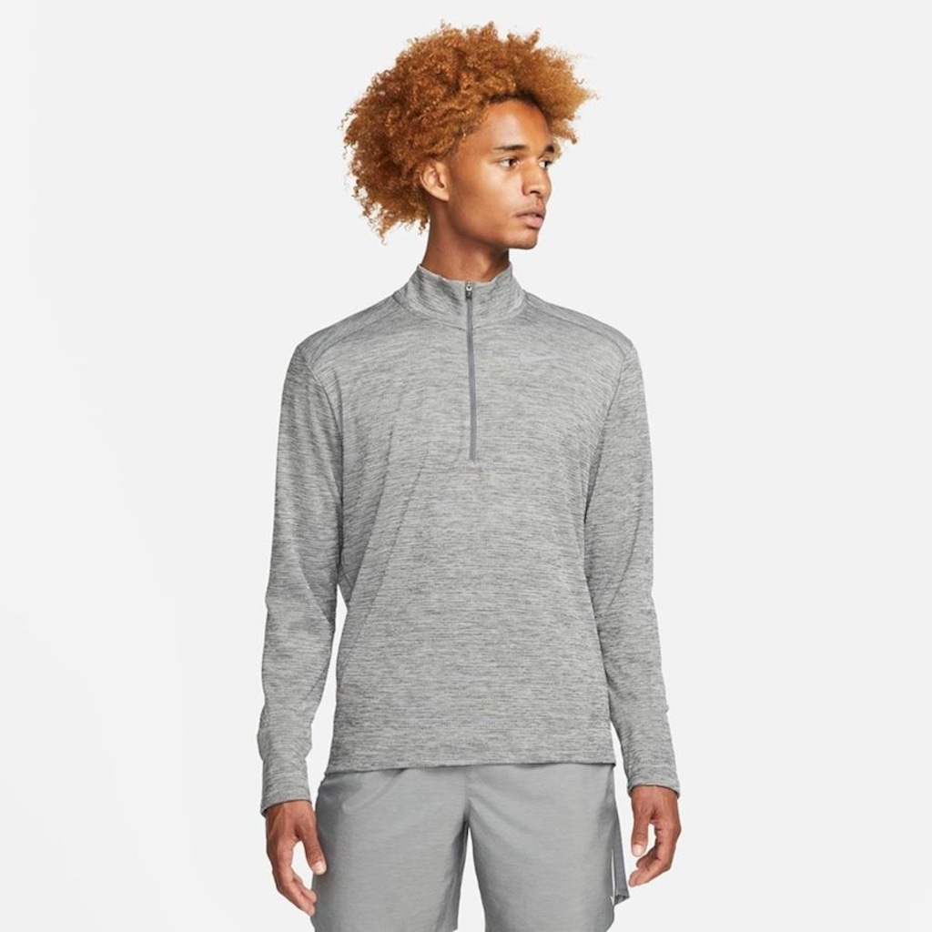 Camiseta Nike Pacer Manga Longa - Masculina - Foto 1