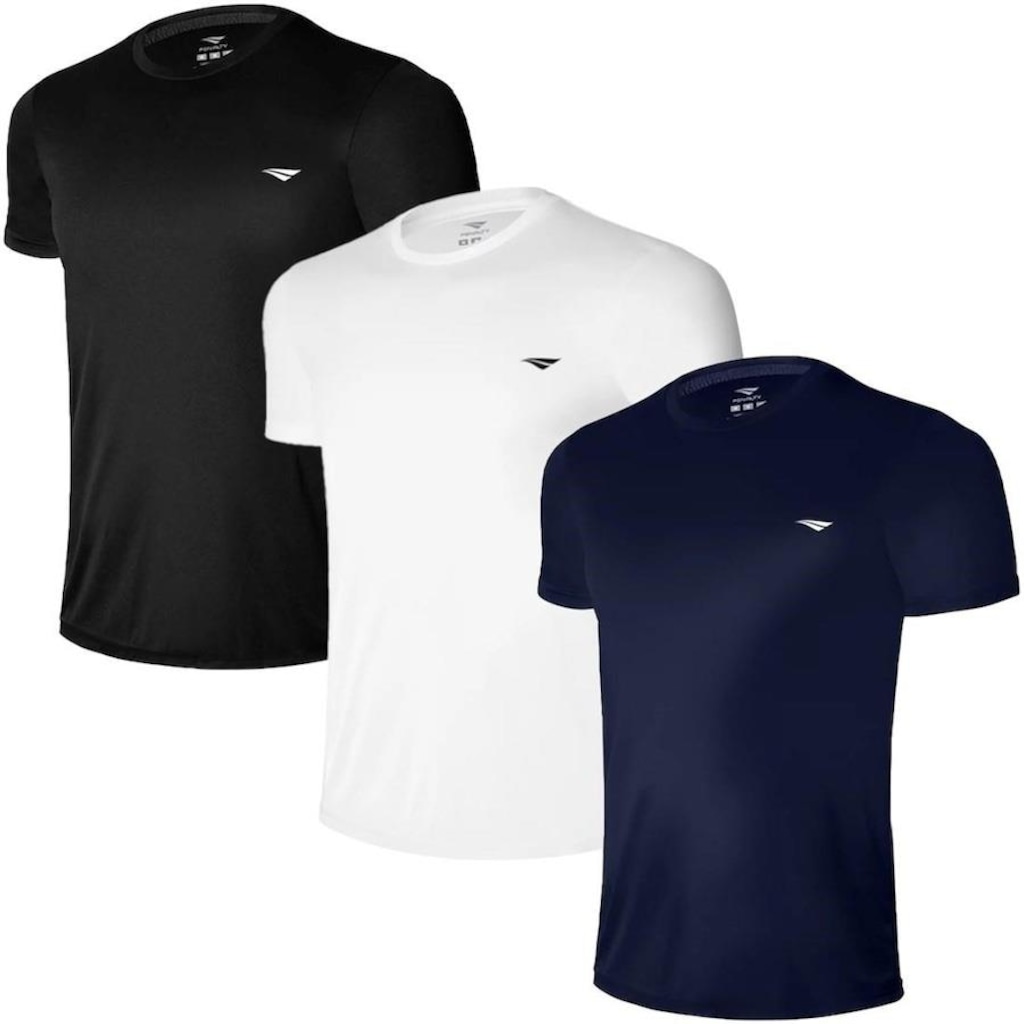 Kit Camisas Penalty X - Masculina - 3 Unidades