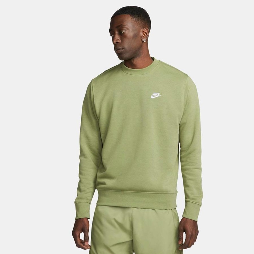 Blusão sem Capuz Nike Sportswear Club - Masculino - Foto 1