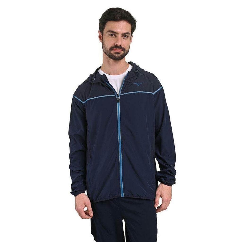 Jaqueta Mizuno com Capuz Creation 2.2 New - Masculina - Foto 1