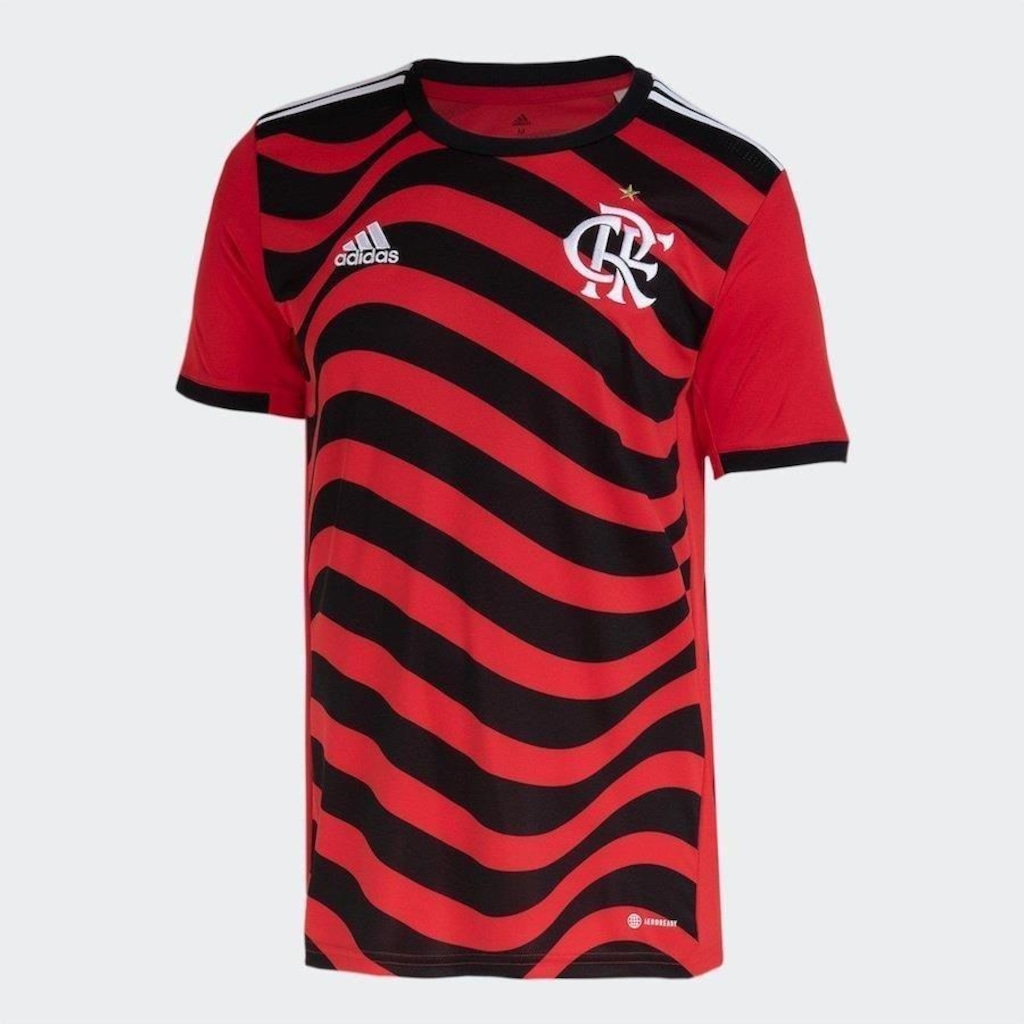 Camisa Flamengo Iii 22/23 adidas - Masculina - Foto 1