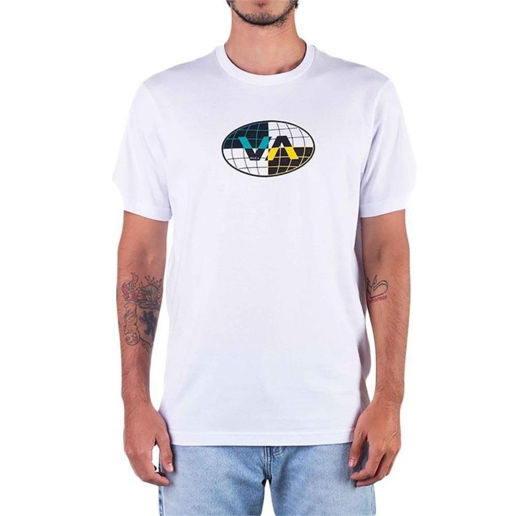 Camiseta RVCA Global Inc - Masculina