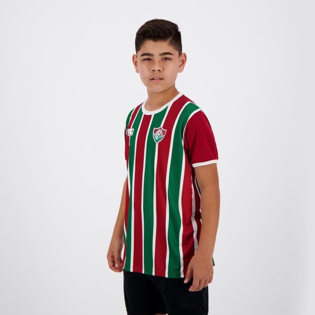 Imagem 2 do produto Camiseta do Fluminense Juvenil Attract Braziline