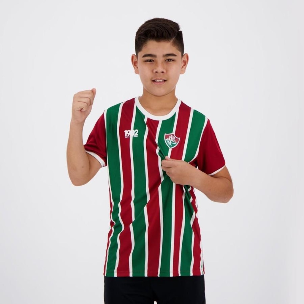 Imagem 5 do produto Camiseta do Fluminense Juvenil Attract Braziline