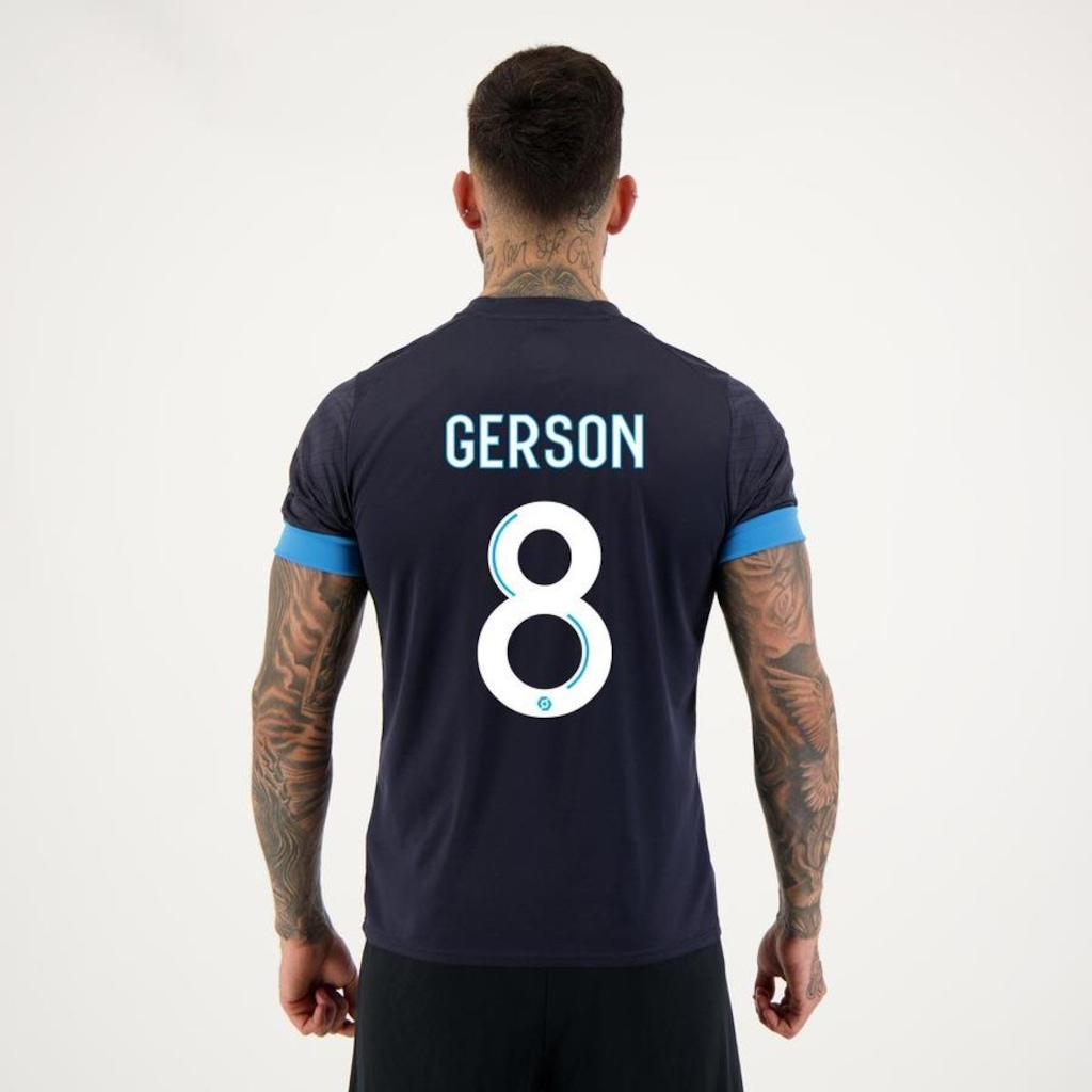 Camisa Puma Olympique de Marseille Away 2023 - Masculina