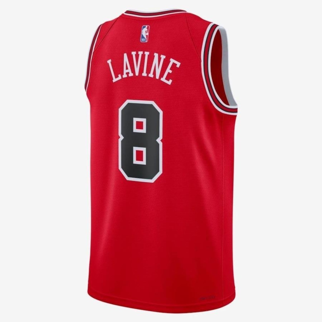 Camiseta Regata Nike Chicago Bulls Icon Edition 2022/23 - Masculina - Foto 1