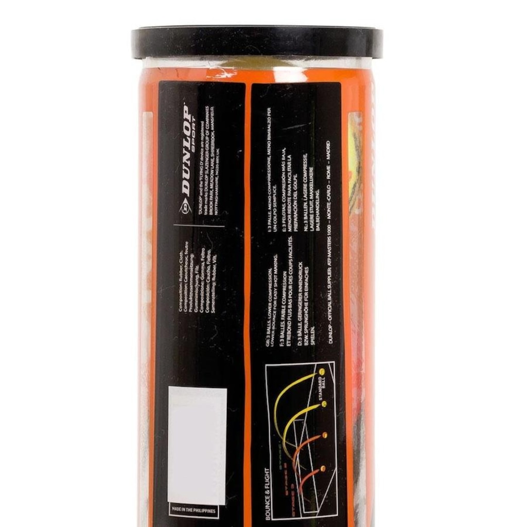 Imagem 3 do produto Bola de Tênis e Beach Tennis Dunlop Stage 2