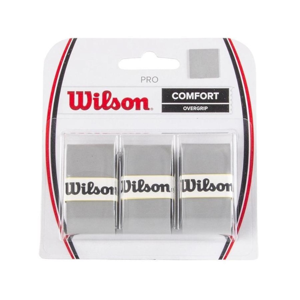 Overgrip Wilson Empunhadura Raquete Pro Comfort - 3 Unidades