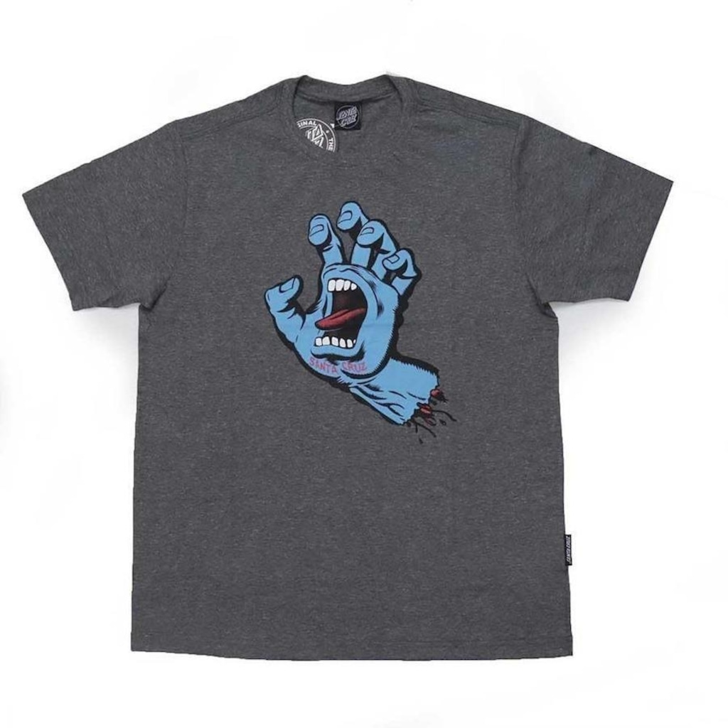 Camiseta Santa Cruz Screaming Hand Front - Masculina