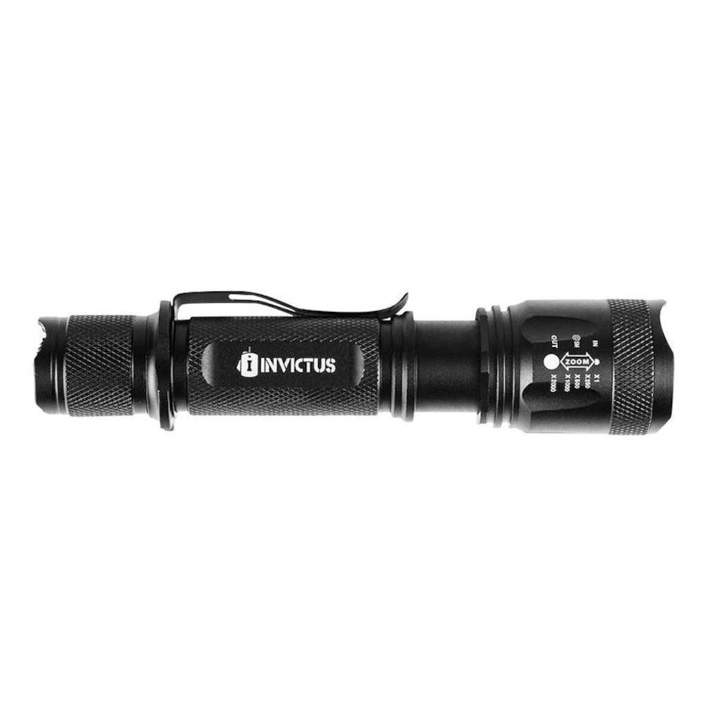 Imagem 2 do produto Lanterna Tática Invictus Sirius 5 Funções - 800 Lúmens