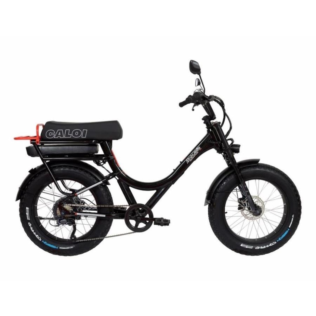 Bicicleta Elétrica - Aro 20 - Caloi Mobylette 350W - Freio Hidráulico a Disco - Câmbio Microshift RD-M21 - 7v - Unissex - Foto 1