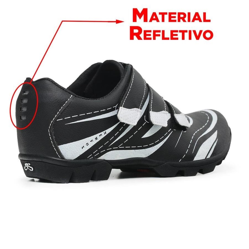 Imagem 4 do produto Tênis Sapatilha Ciclismo New Fox Bike Reflective - Unissex