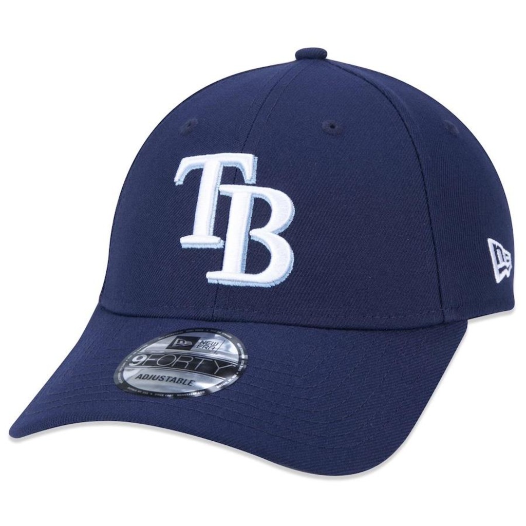 Boné Aba Curva New Era 9Forty MLB Tampa Bay Rays - Snapback - Adulto - Foto 1