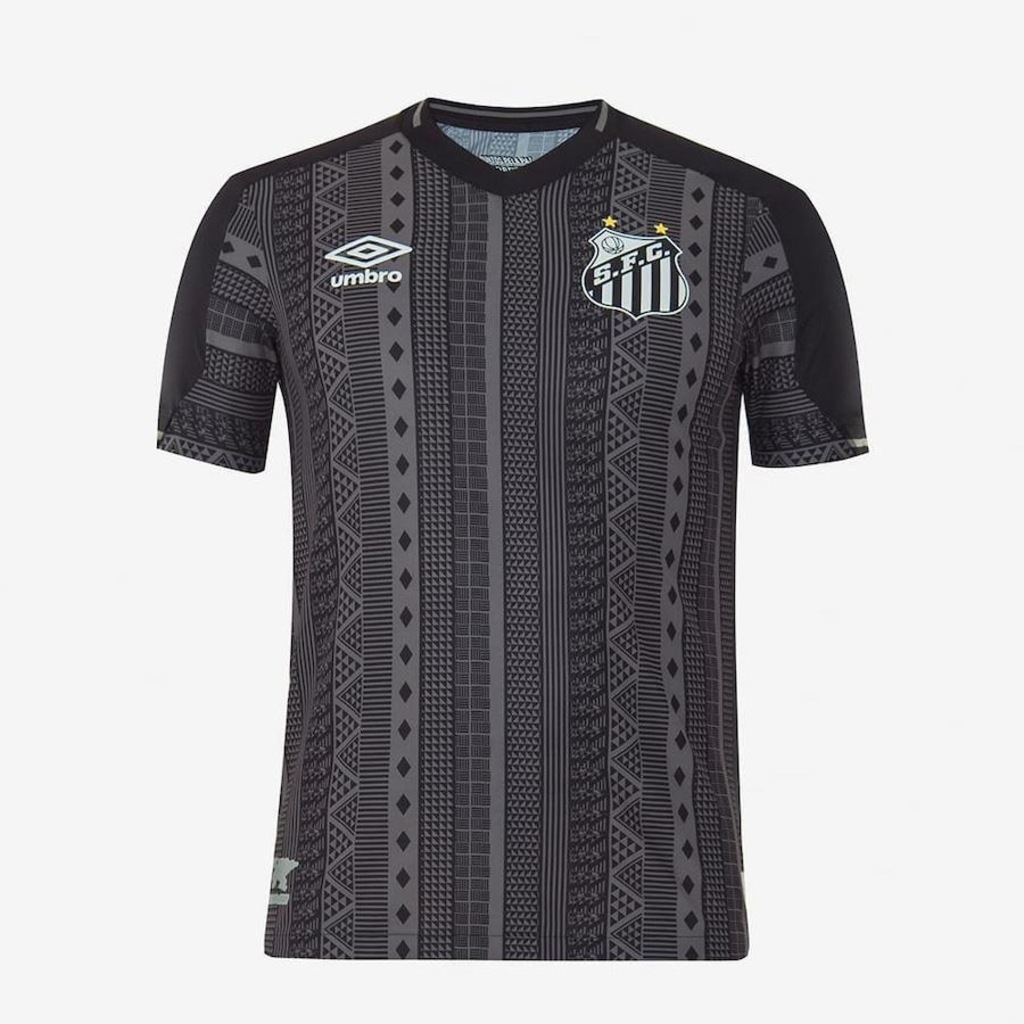 Camisa do Santos Of.3 2022 Classic S/N Umbro - Masculina - Foto 1