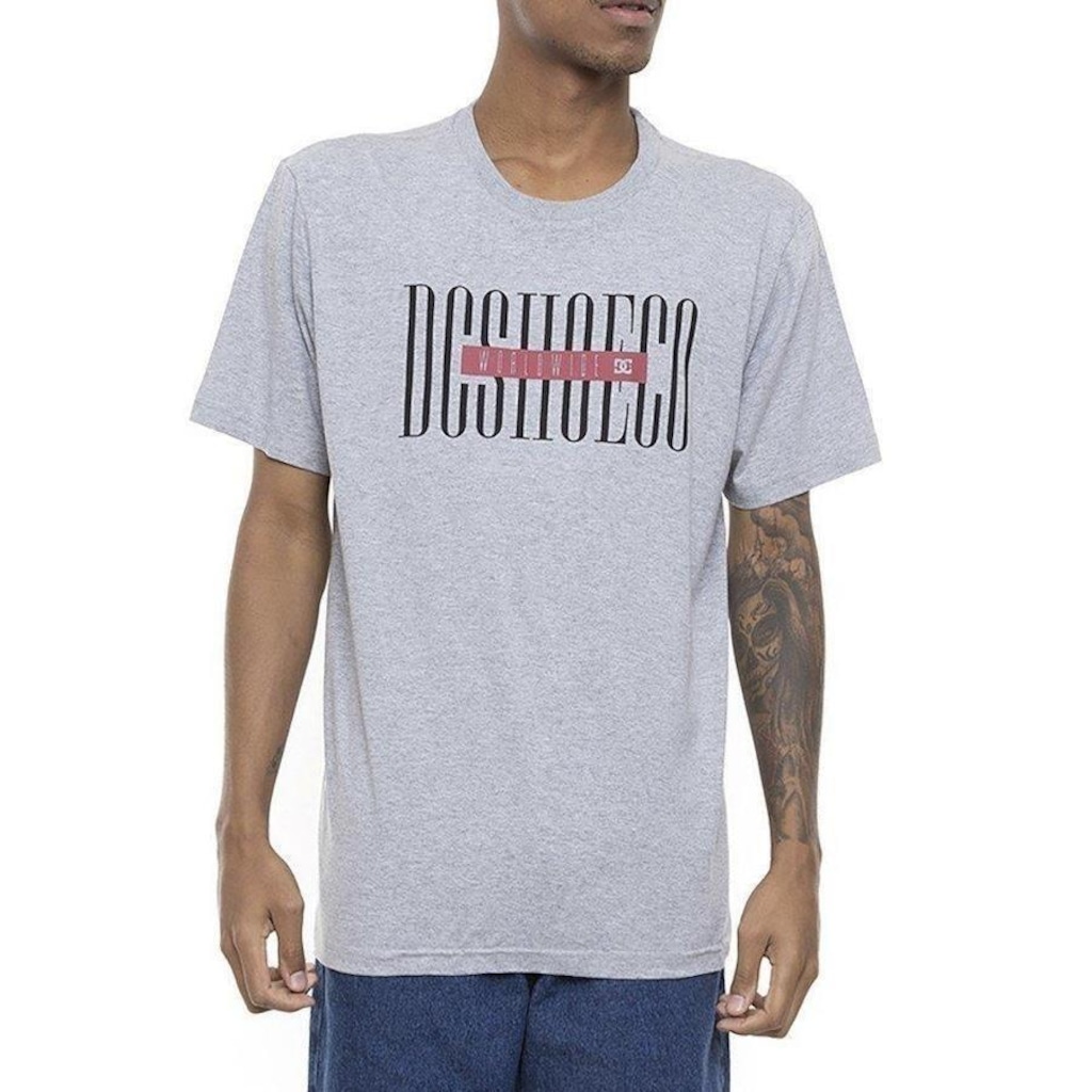 Camiseta Dc Shoes Massive Sm23 - Masculina