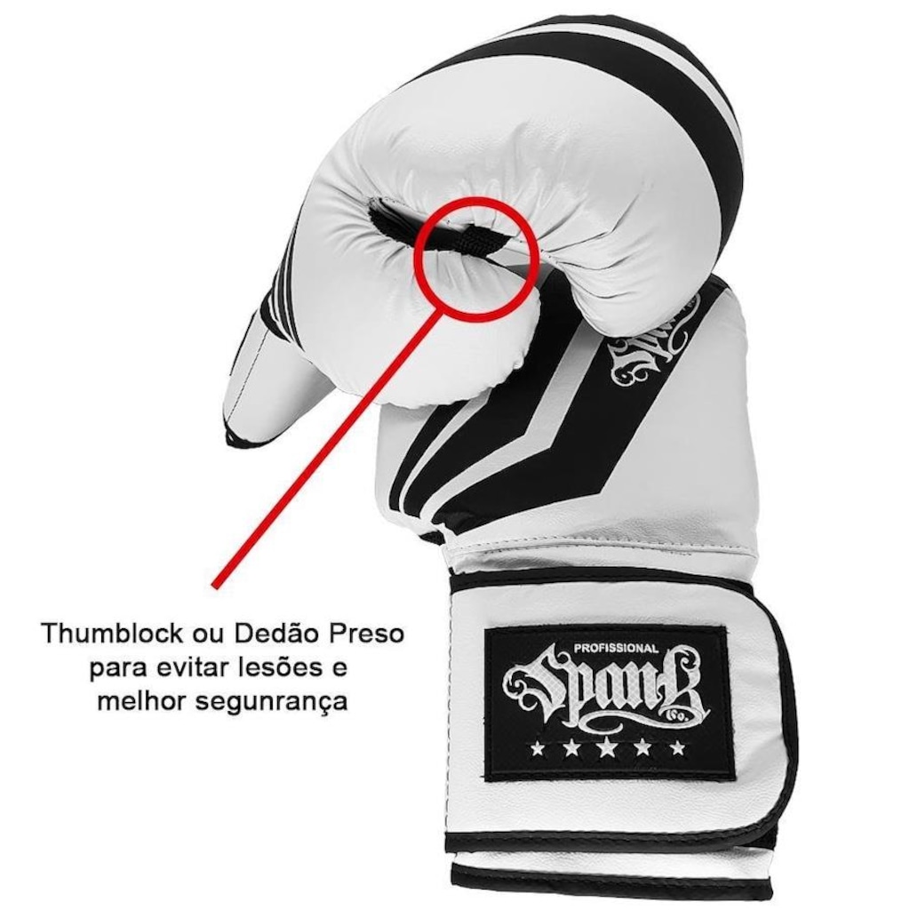 Imagem 3 do produto Luva de Boxe E Muay Thai Confy Spank -