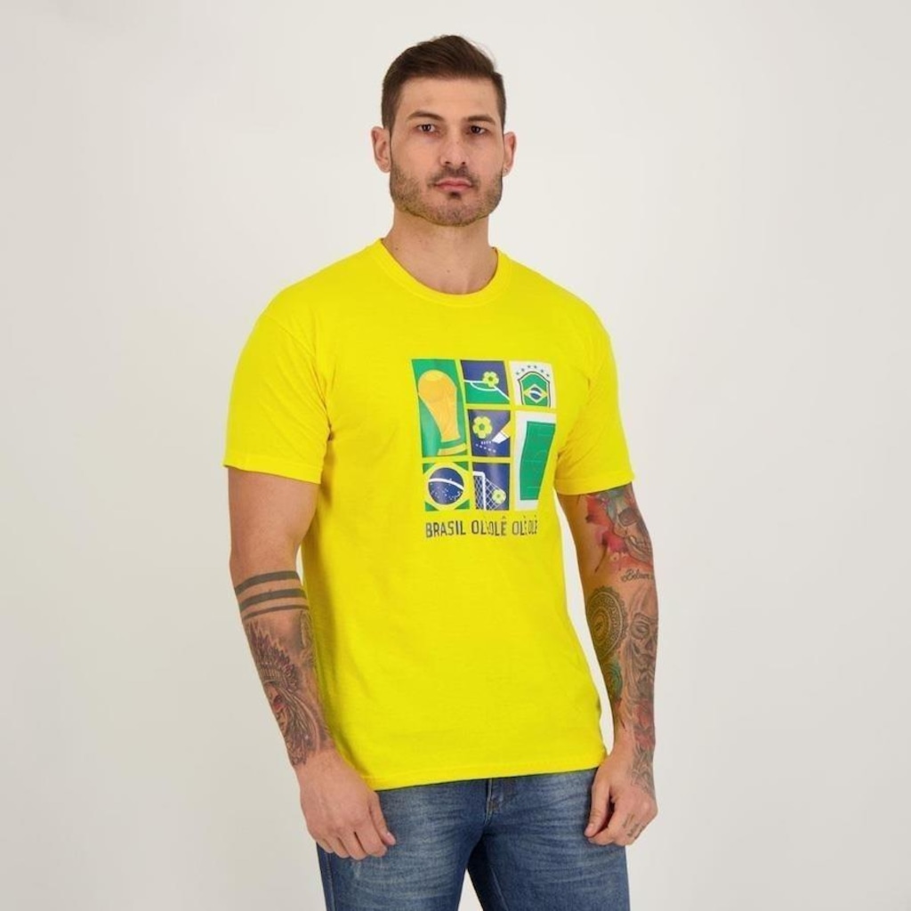 Imagem 3 do produto Camiseta Futfanatics HQ Brasil - Masculina