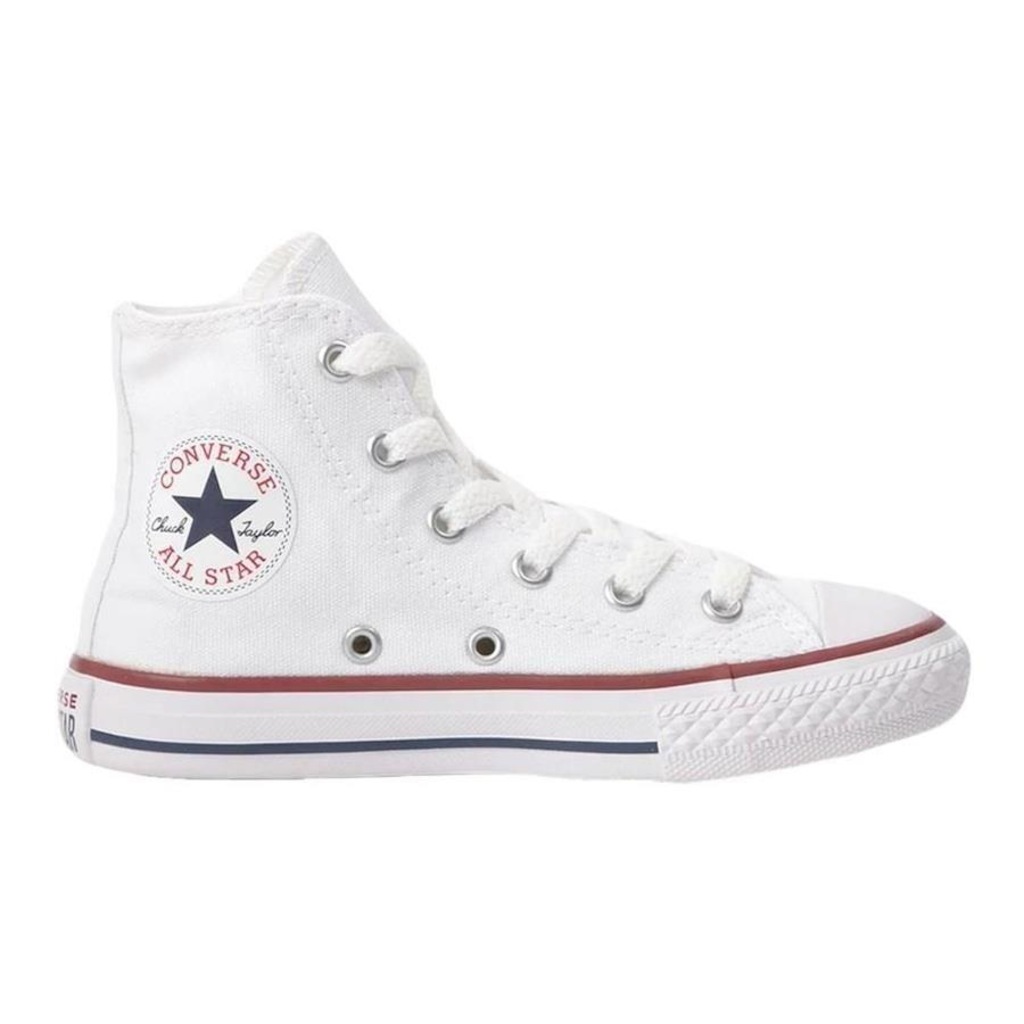 Tênis Converse All Star Chuck Taylor Cano Alto Ck0004 - Infantil - Foto 1