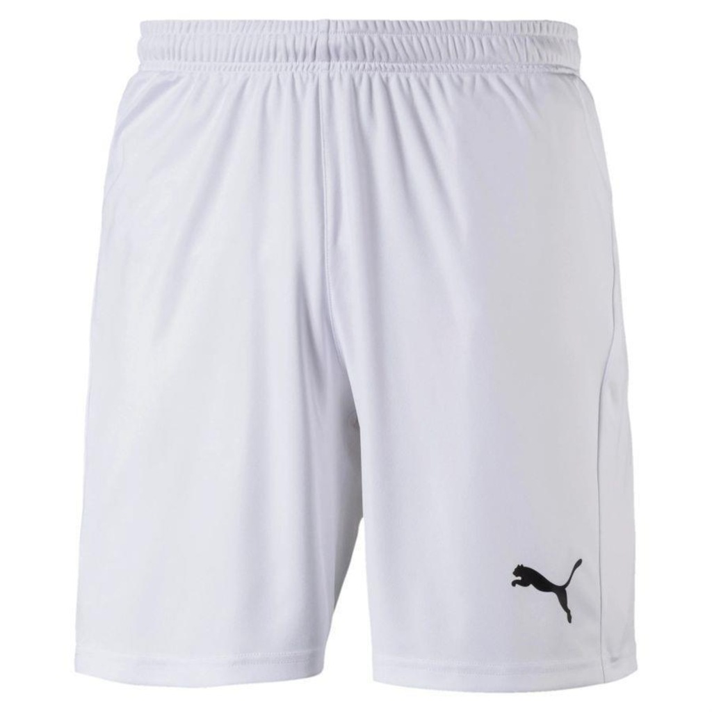 Calção Puma Liga Masculino - Branco - Puma - Foto 1
