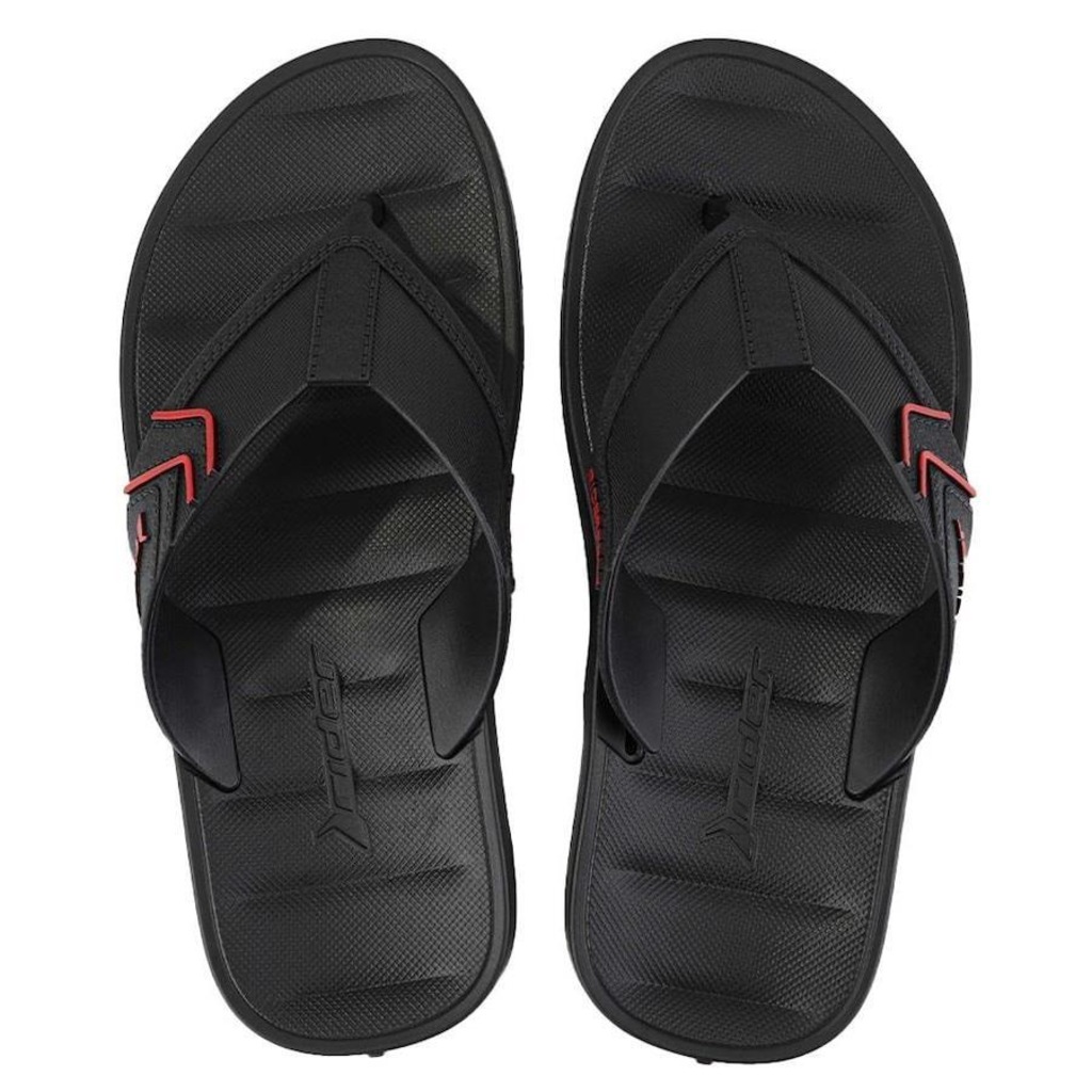 Chinelo Rider Free Tira Larga Conforto - Masculino - Foto 1