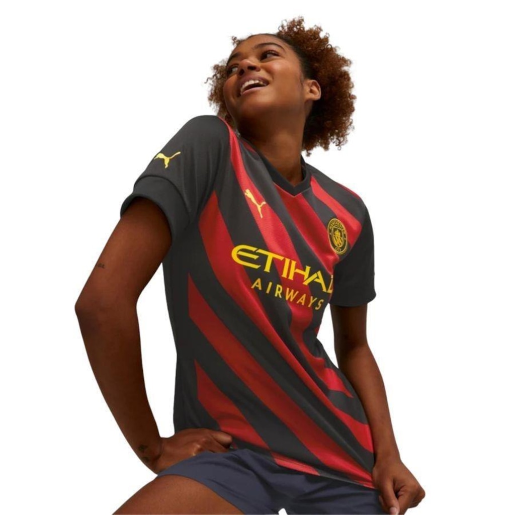 Imagem 3 do produto Camisa Manchester City F.C. II 22/23 Feminina Puma