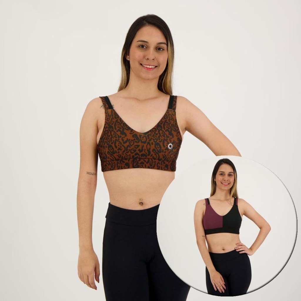 Top Area Nisia Dupla Face - Feminino - Foto 1