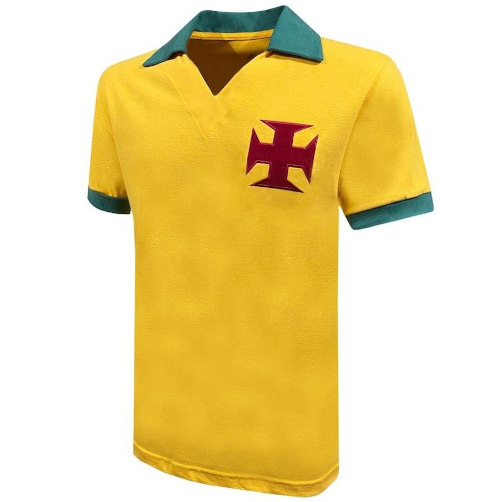 Camisa Liga Retrô Vasco da Gama Brasil Edição Limitada - Masculina - Foto 1