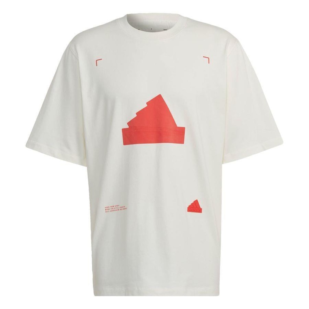 Camiseta adidas Oversize - Masculina - Foto 1