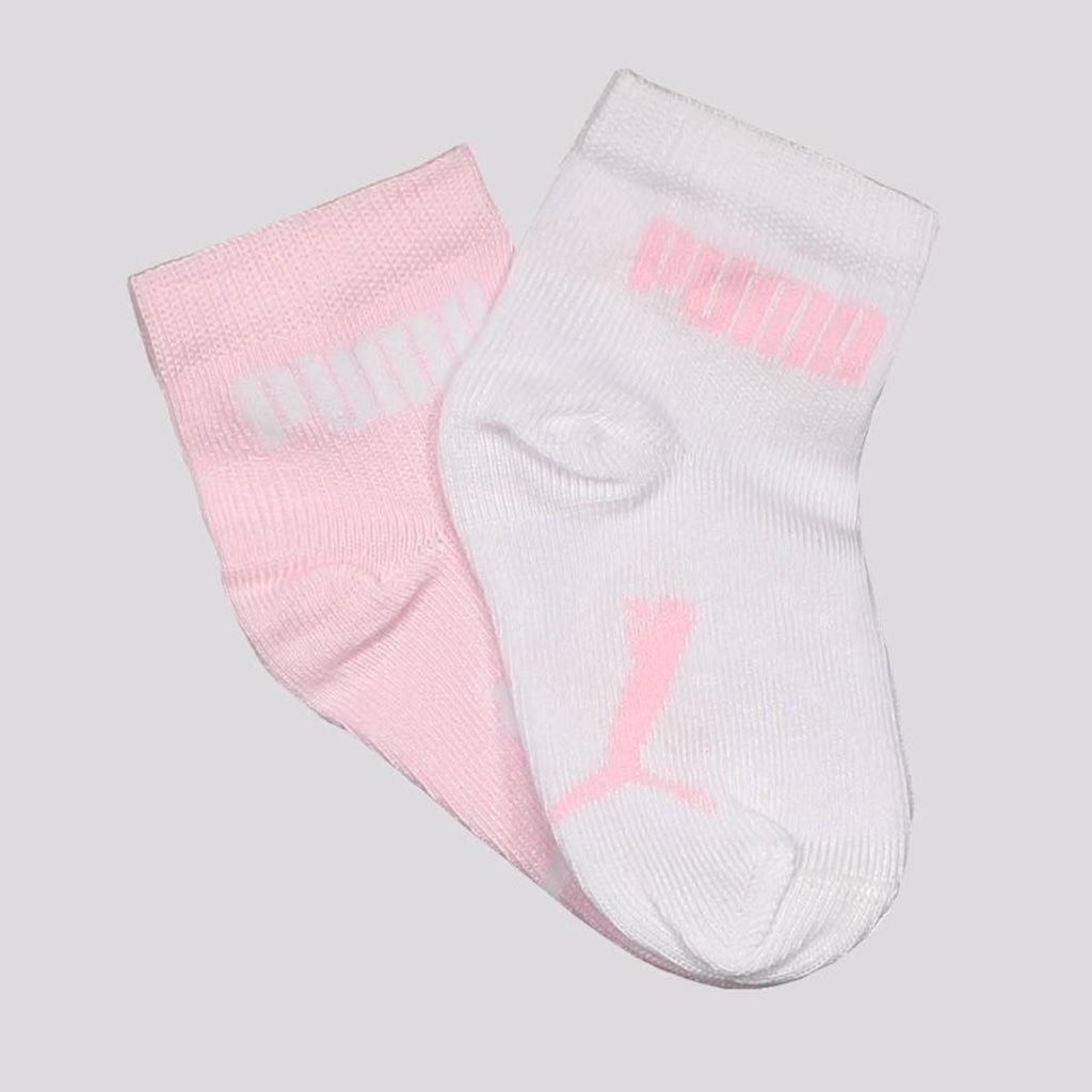 Meia Cano Baixo Puma - 2 Pares - Infantil