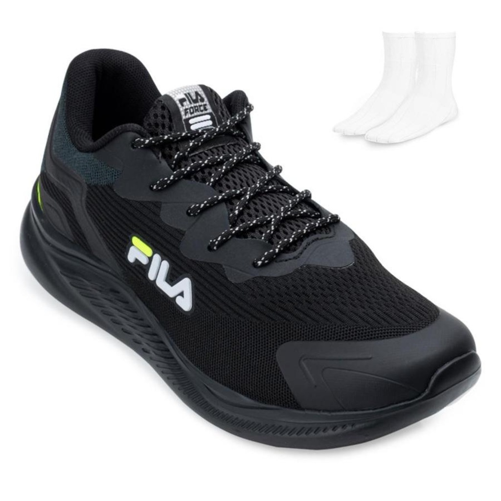 KIT TÊNIS FILA FORCE + MEIA - MASCULINO - Foto 1