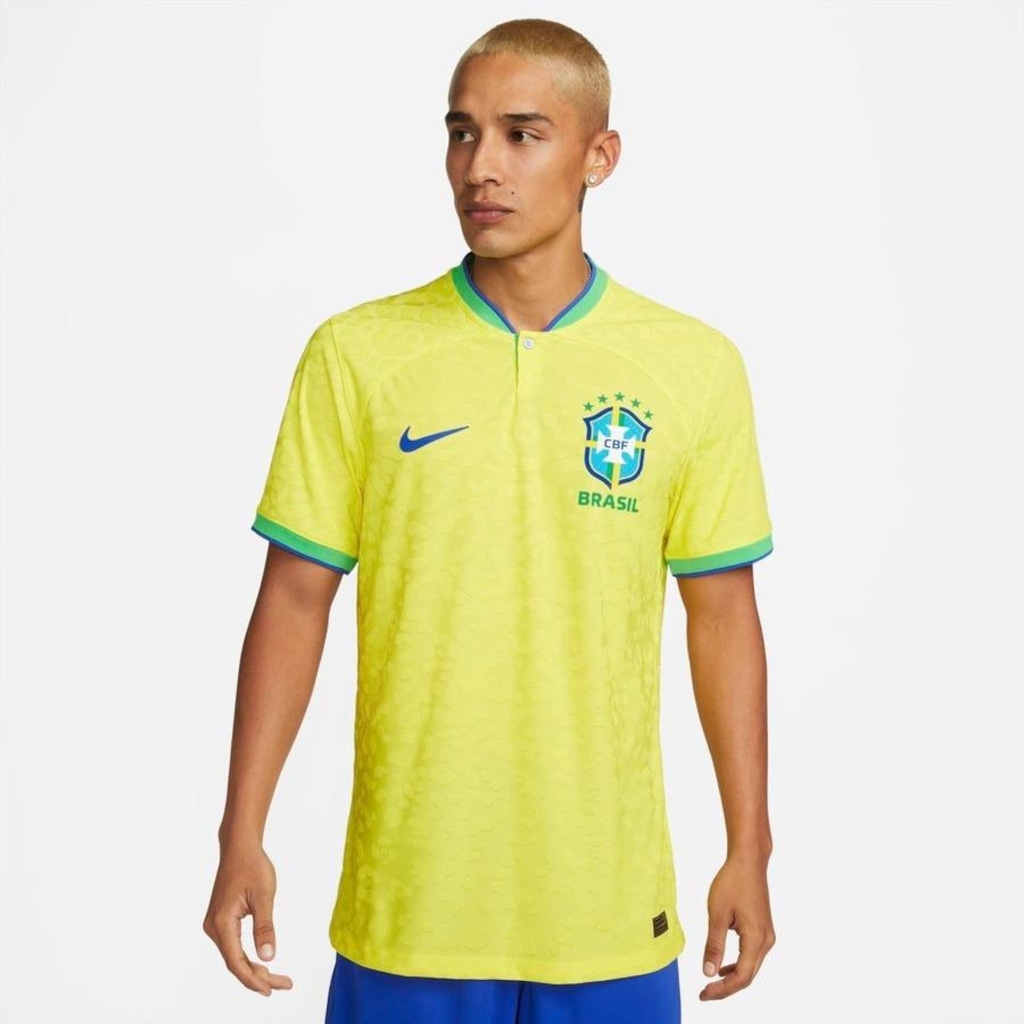 Camisa do Brasil I 22/23 Nike Jogador - Masculina - Foto 1