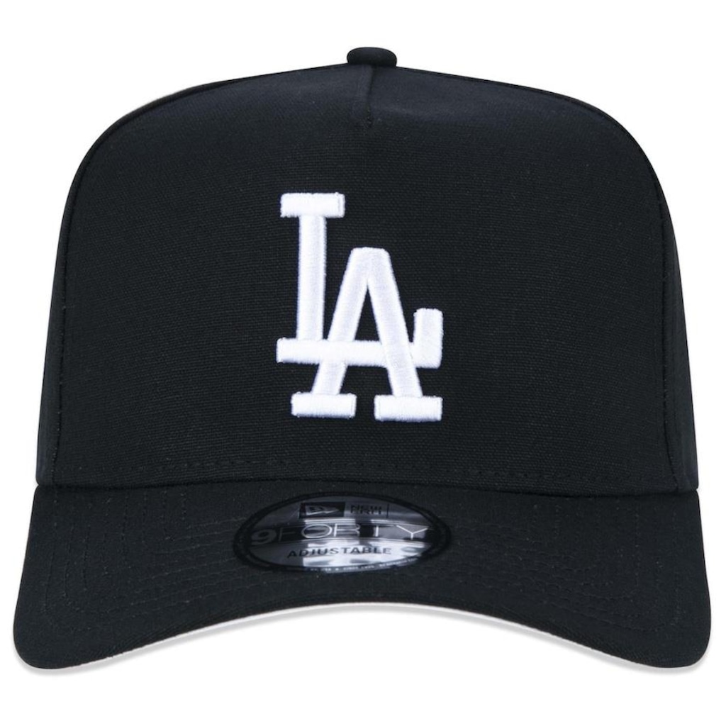 Imagem 2 do produto Boné Aba Curva New Era 9Forty A-Frame MLB Los Angeles Dodgers - Snapback - Adulto