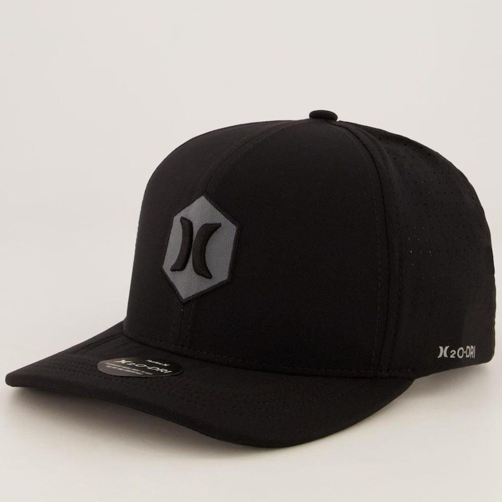 Boné Aba Curva Hurley Outdoor - Snapback - Adulto - Foto 1
