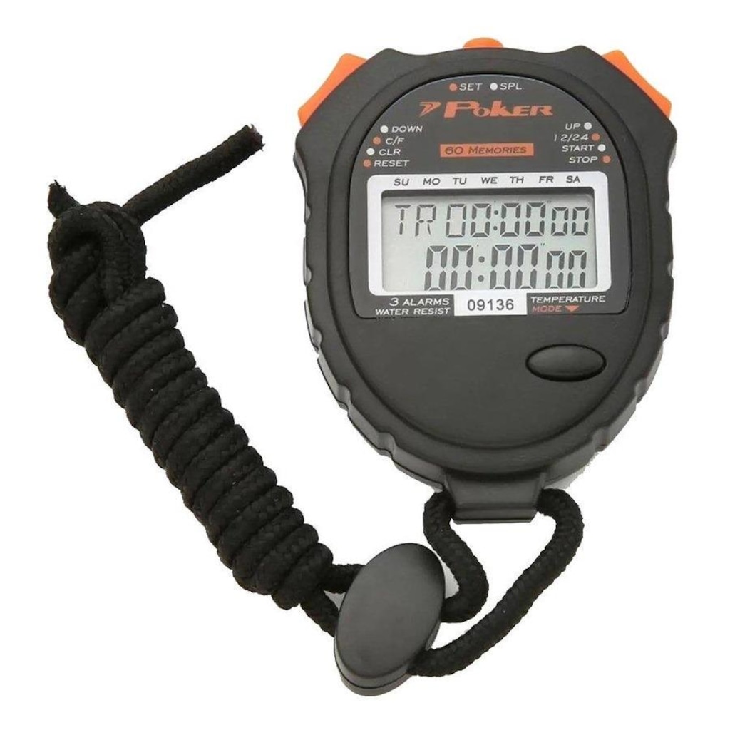 Cronômetro Digital Poker Pro Running