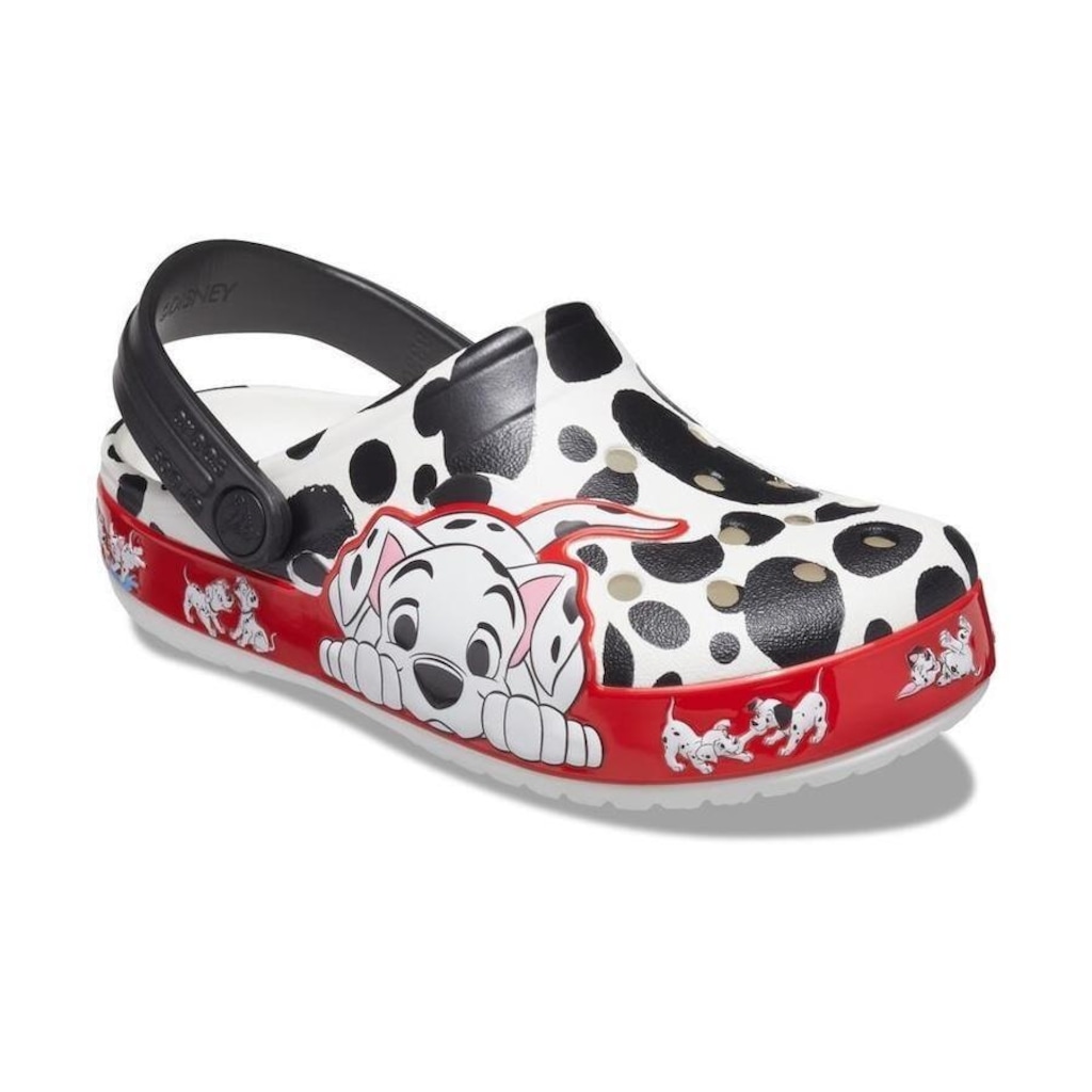 Imagem 2 do produto Sandália Crocs Fun Lab 101 Dalmatians Clog - Infantil