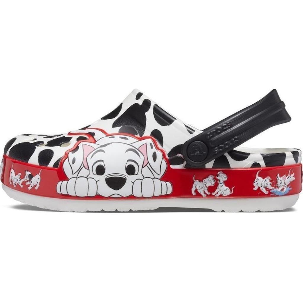 Imagem 3 do produto Sandália Crocs Fun Lab 101 Dalmatians Clog - Infantil