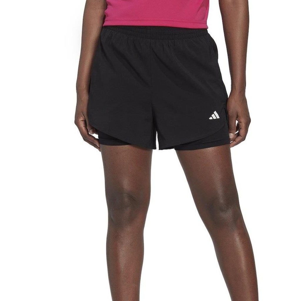 Short Feminino adidas 2 In 1 - Foto 1